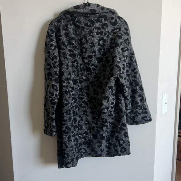 Madewell Texture & Thread Blazer Coat in Jungle Cat - Picture 6 of 8